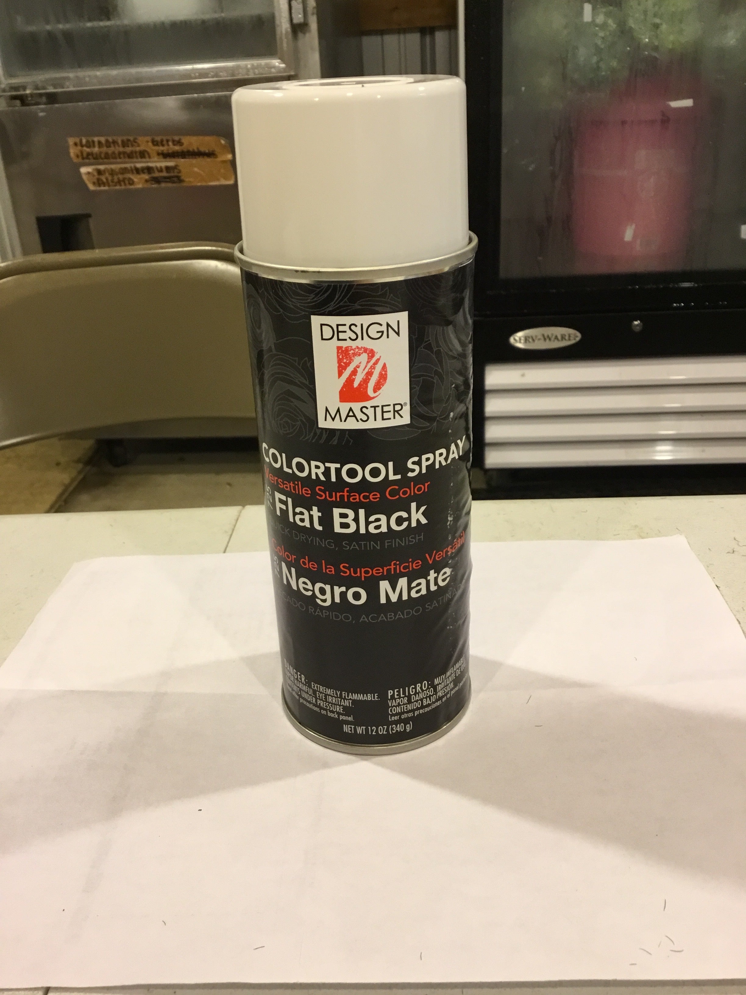 Paint, Design Master, Flat Black