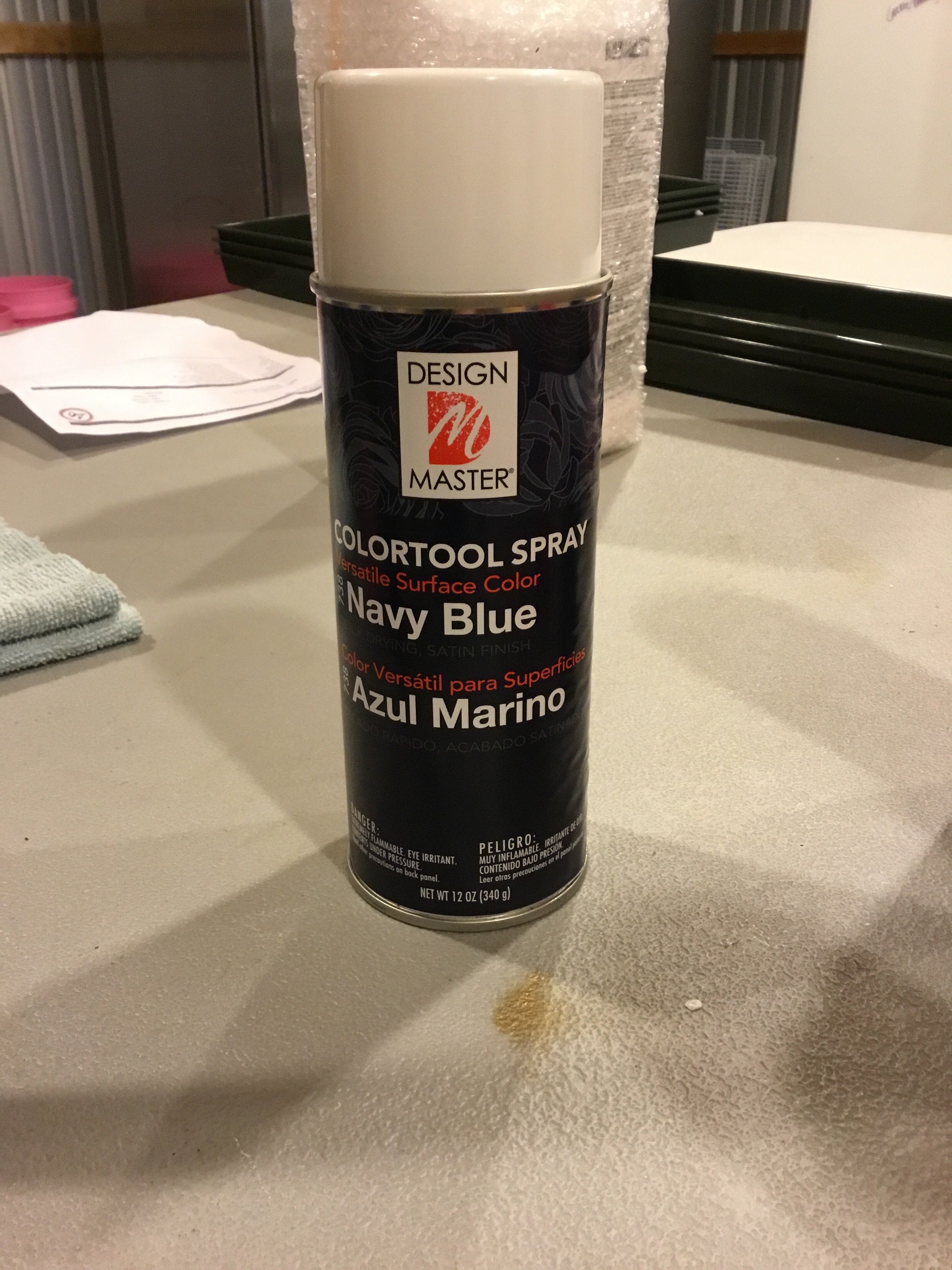 Paint, Design Master, Navy Blue
