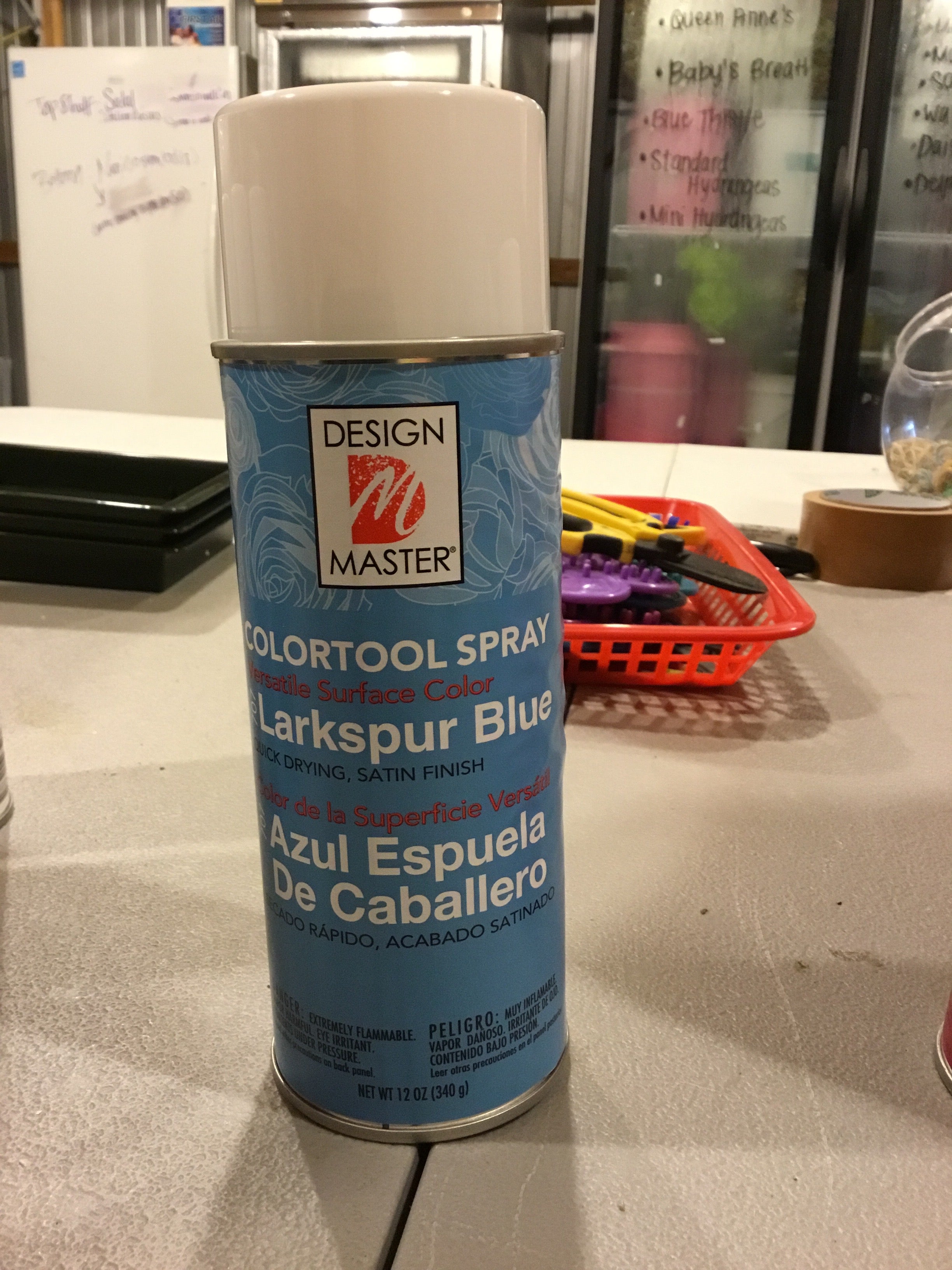 Paint, Design Master, Larkspur Blue