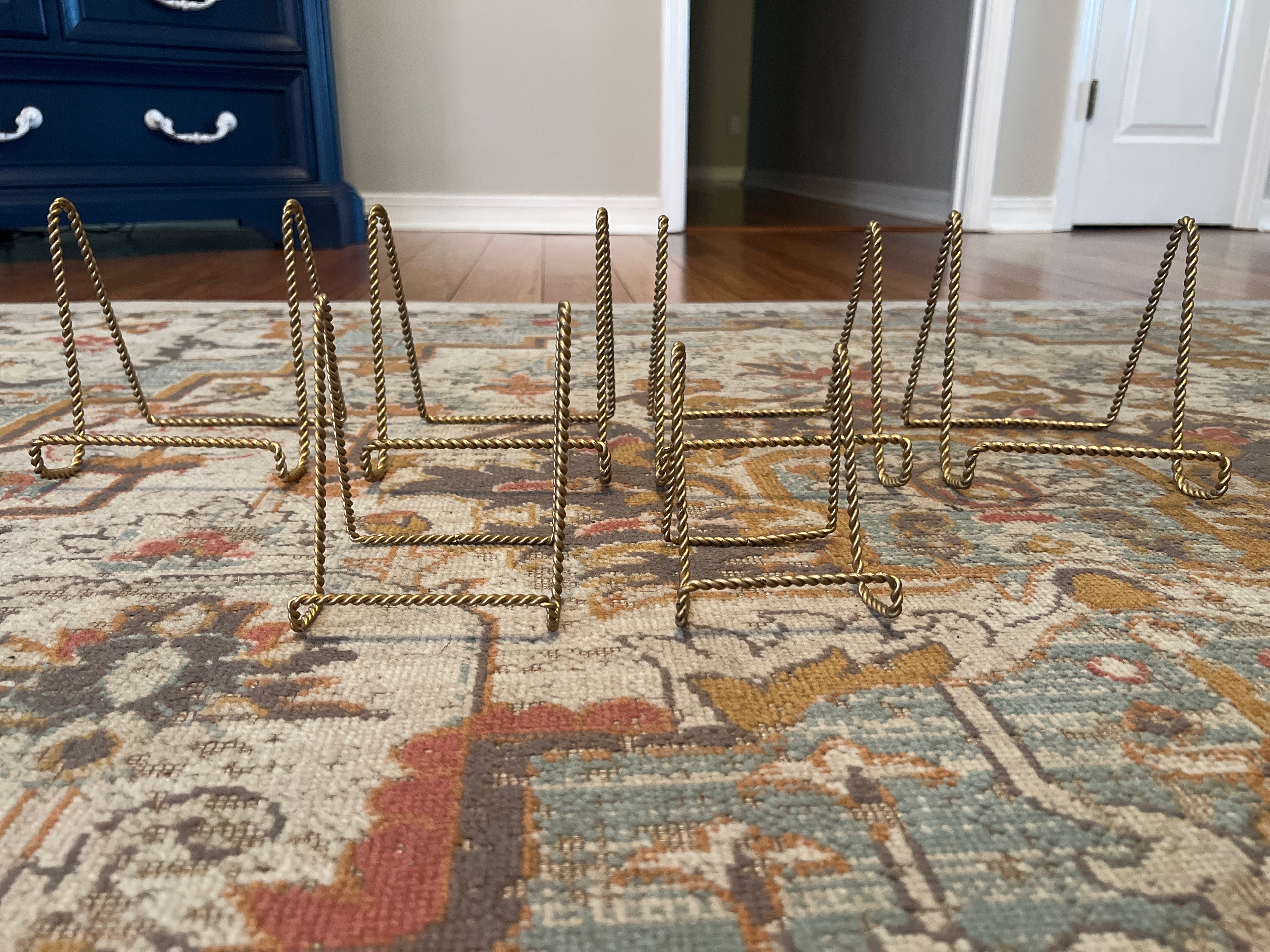 Gold Plate Displays (shorter ones in front)