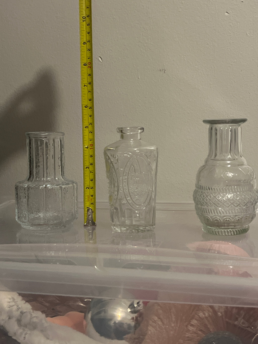5” Bud Vases (31 total) in Storage Rack