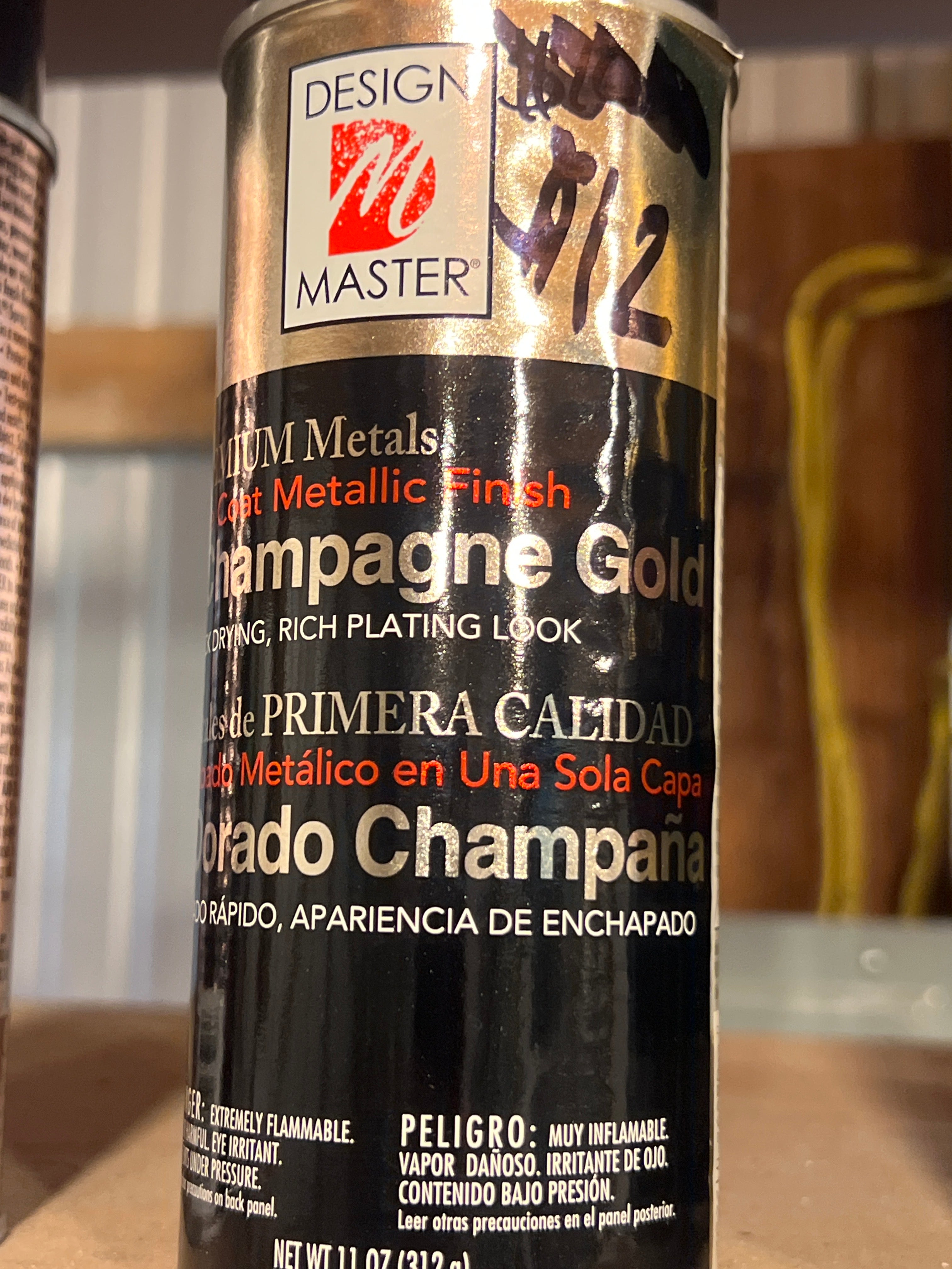 Paint, Design Master, Champagne Gold