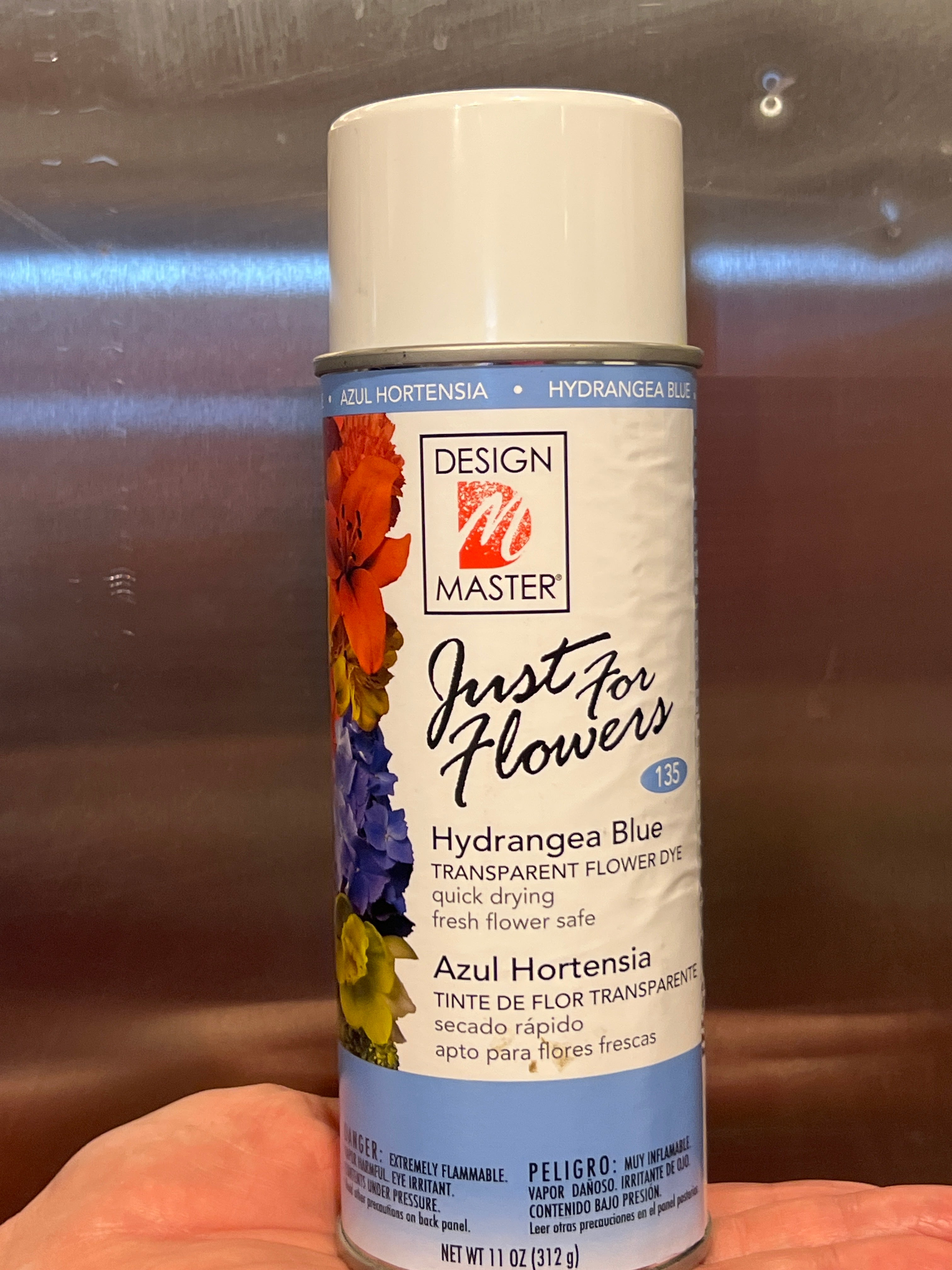 Paint, Design Master, Hydrangea Blue