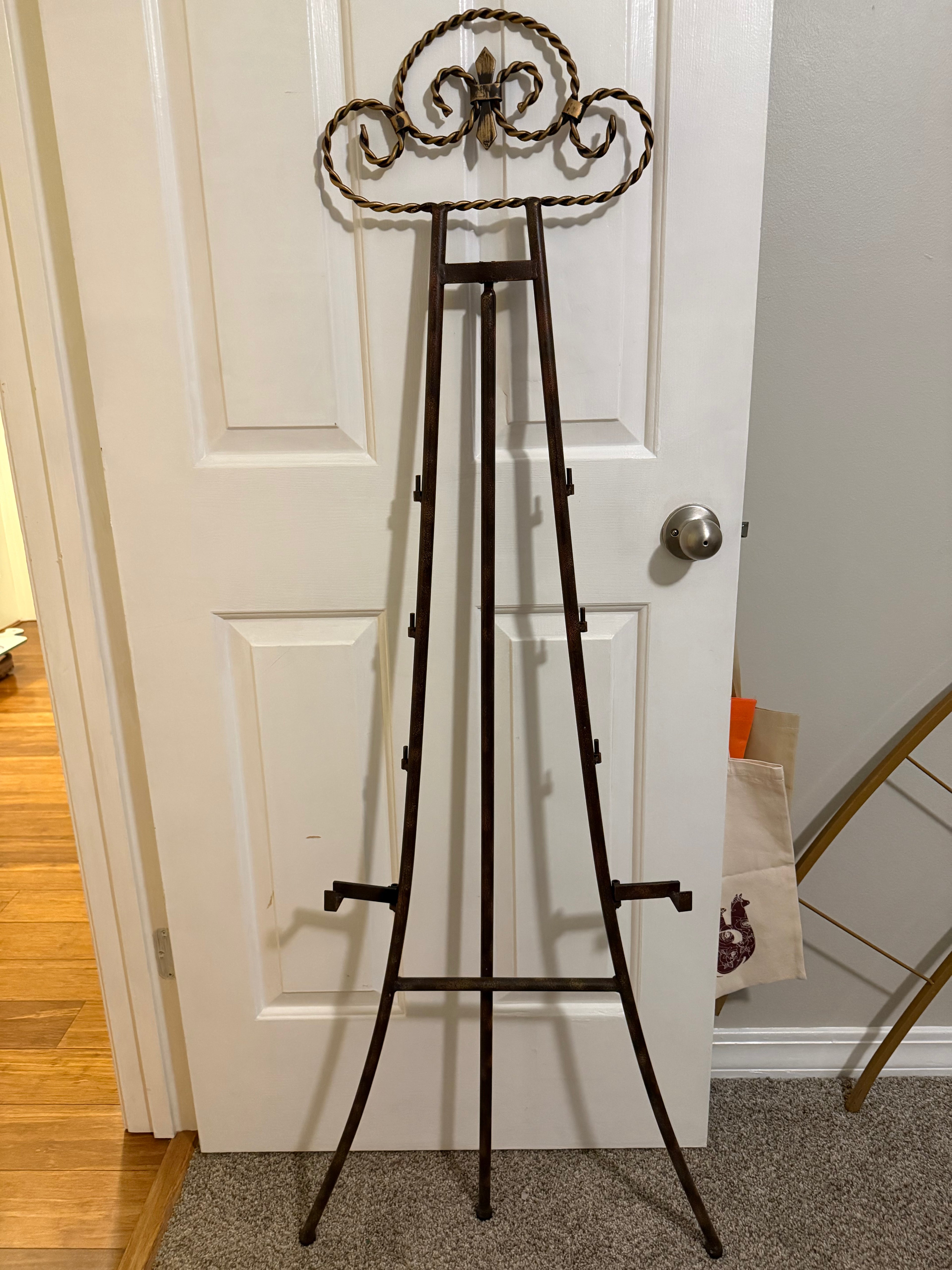 Bronze Iron Easel